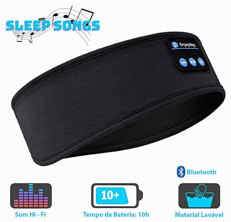 Tapa olho com fones de Ouvido Bluetooth - Sleep Songs